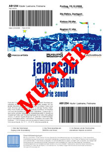 Musterticket